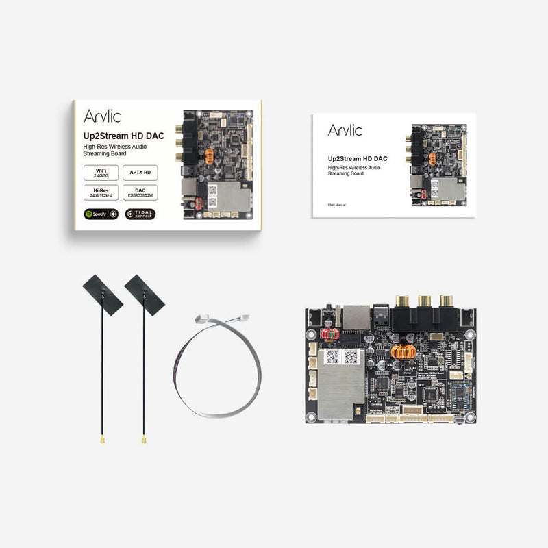Up2stream® HD DAC - Airplay 2 High-Res Wireless aptx HD Audio Streaming ...