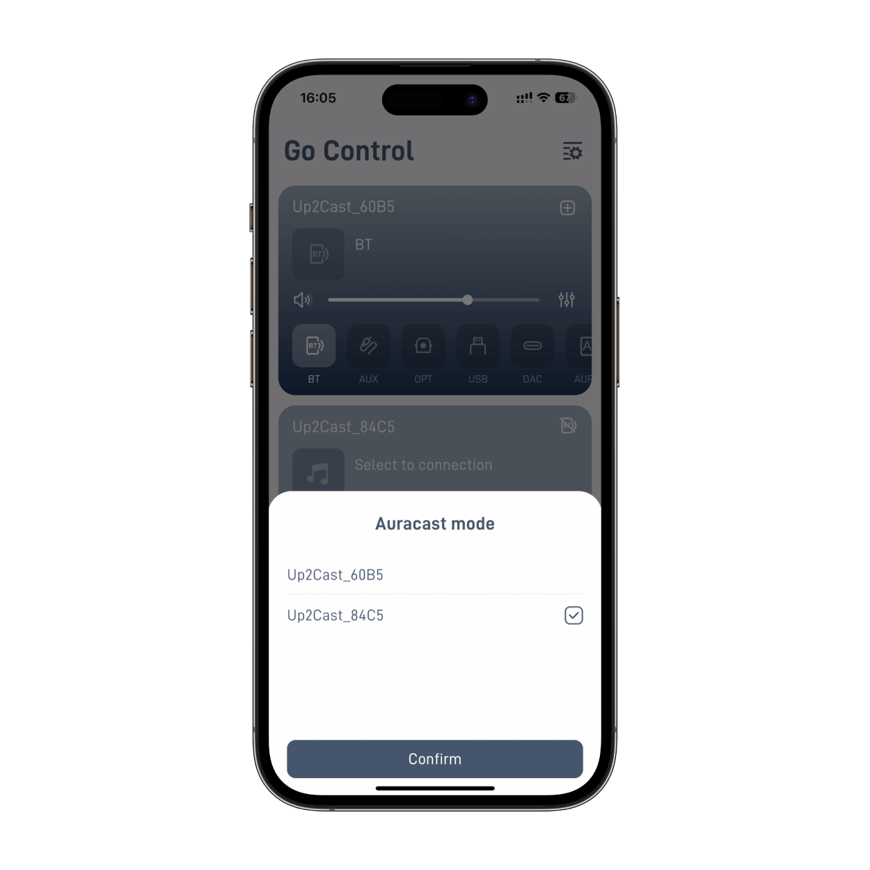 Go Control App