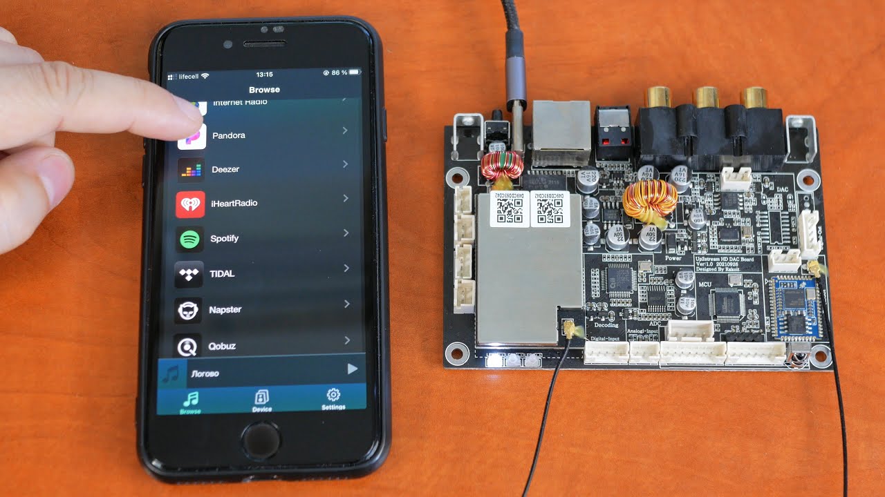 Up2Stream HD DAC DIY Speaker