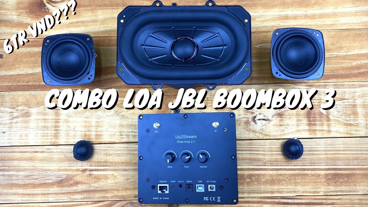 Up2Stream Plate Amp 2.1 DIY Speaker