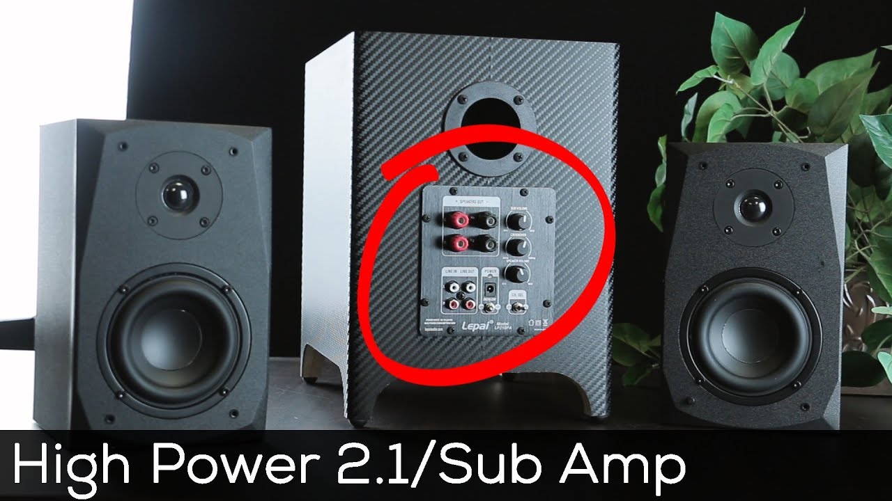 Up2Stream Plate Amp 2.1 DIY Speaker