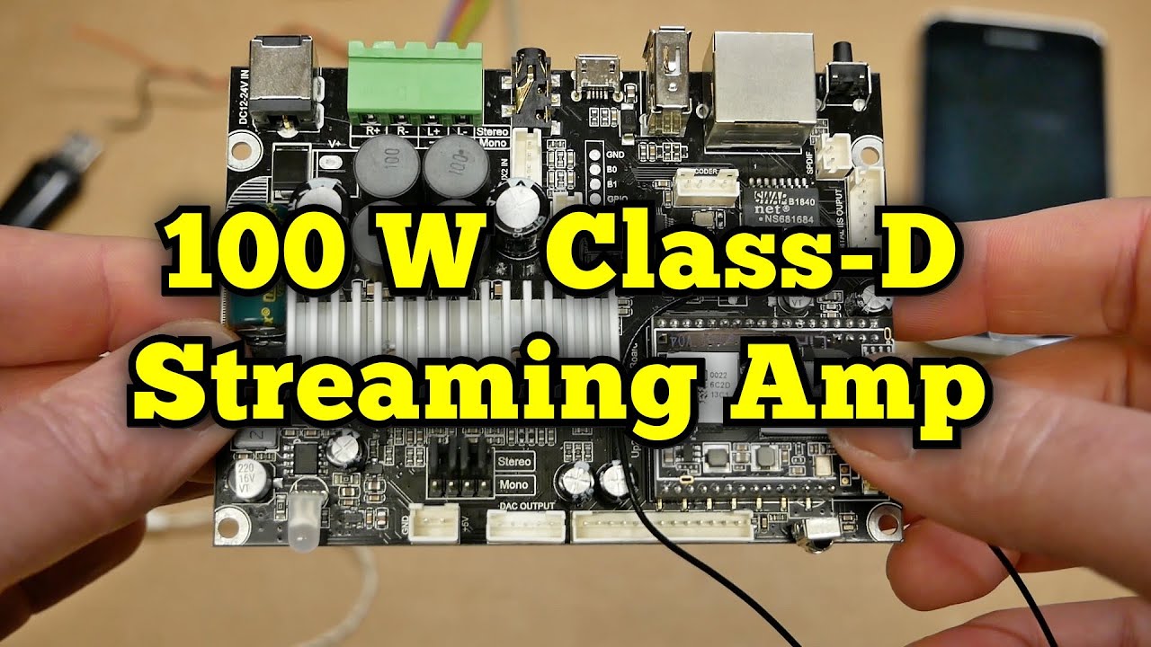 Up2Stream Stereo Amp Speaker