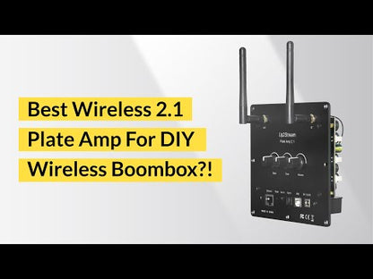 Up2Stream Plate Amp 2.1 - Multiroom Wireless 2.1 Plate Amp